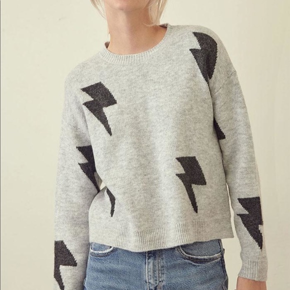 Storia Sweaters - Stories Lighting Bolt Sweater